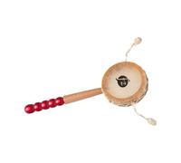 Fuzeau - Tan-Tan Peau Naturelle et Manche en Bois Peint - Instrument de Musique Ludique - Apprentissage du Rythme et de la Coordination - Idéal pour Éveil Musical Enfant et Collectif - Réf. 70773