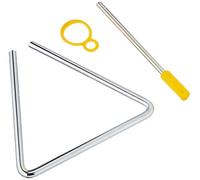 Fuzeau - Triangle En Métal Ø 13 Cm Avec Batte Et Maneton - Percussion Cristalline Pour Éveil Musique - Sons Scintillants - Apprentissage Instrument Simple Pour Enfants Dès 3 Ans - Réf. 8267