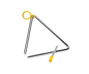 Fuzeau - Triangle Musical Acier - Percussion Cristalline avec Son Métallique Scintillant - Enfant Dès 5 Ans - Inclus Batte, Maneton - Instrument Léger - Éveil Musical et Jeux Rythmiques - Réf. 8268