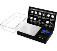 Fuzion Balance de poche numérique - Précision de 0,01 g - 200 g - Pour petits aliments, bijoux, herbes, épices, pièces de monnaie - Poids en grammes et oz