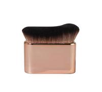 FUZVOL Pinceau bronzant, pinceau autobronzant, pinceau estompeur pour fond de teint, poudre liquide, crème, anti-cernes, pinceau cosmétique pour maquillage corporel (or rose)