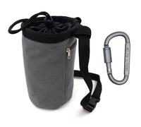 FUZVOL Sac à magnésium pour escalade avec ceinture réglable et cordon de serrage pour escalade en plein air
