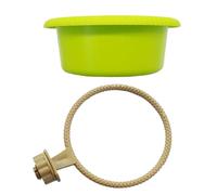 FUZYXIH Baignoire à suspendre pour perroquets, baignoire, boîte de douche, accessoires de cage pour petits oiseaux, perroquets, perruches, Lovebirds, boîtes, bassins à oiseaux, fontaine à eau pour