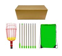 FUZYXIH Cueilleuse télescopique pratique, machine à fruits simple pour la construction du jardin domestique et l'agriculture professionnelle qui ont besoin de cueillis portables