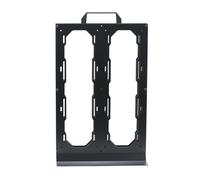 FUZYXIH Efficiency 360 x 2 Support pour radiateur externe pour améliorer le refroidissement Construction métallique Installation sans outil pour plusieurs appareils Support haute efficacité pour deux