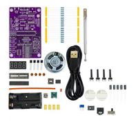 FUZYXIH Kit de montage radio, base microcontrôleur avec antenne amovible et réglage d'antennes