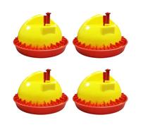FUZYXIH Lot de 4 gobelets automatiques pour petits poules. Installation facile et structure peu d'entretien