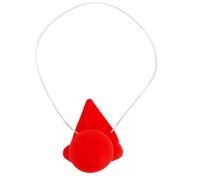 FUZYXIH Nez de clown couineur en caoutchouc rouge - Nez de clown couineur avec élastique pour Noël - Nez de clown couineur pour adulte