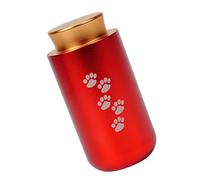 FUZYXIH Pot à cendres artistique pour cendres, petite boîte, sûr et gracieux, urne commémorative pour animaux de compagnie en acier inoxydable