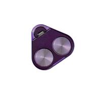 FUZYXIH Support de téléphone en ABS très fin, rotatif à 360 degrés, ne tombe pas, double fonction pour une utilisation sûre d'une seule main, support de téléphone en ABS solide