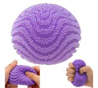 Fuzz Ball Anti-Stress Antistress Jouet, Squeezeurs Relaxants en Peluche, Boule Fuzz Sensorielle pour l'Anxiété, Gag Gift de Pâques, pour Adultes, Adolescents, Enfants, Autisme, TDAH