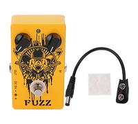 Fuzz Effect Pedal for Electric Guitar | Vintage Germanium Transistor Sound | All Metal Shell True Bypass Pedal/Portable Guitar Accessory