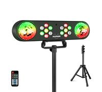 Fuzzix AllStar2 Party Light PAR LED sur Trépied 2 Wash 2 Jelly Balls | Jeux de Lumière Dynamiques pour DJ et Soirées, Hauteur Réglable 165cm, Modes Automatique, Idéal pour Animer vos Soirées