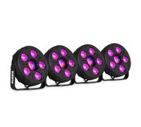 Fuzzix Comet M06 Pack 4 PAR LED RGB Jelly Ball Télécommande