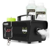 Fuzzix F500S Pack Machine à Fumée 500 Watts avec 2L de Liquide - Facile à transporter, Puissante et Compacte Noir