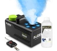 Fuzzix F506V - Machine à Fumée Verticale 500 Watts Multicolore RGB avec 1L de Liquide et Télécommande Noir
