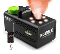 Fuzzix F506V Machine à Fumée Verticale 500 Watts RGB avec Télécommande - Facile à transporter, Puissante et Compacte, Niveau de Réservoir, Idéal pour les Anniversaires, Soirées Halloween