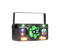 Fuzzix Stellar2 - Jeu de Lumière Multi- Effet LED 5-en-1 Boosté & Contrôle Avancé | Dj & Evenements