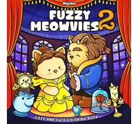 Fuzzy Meowvies 2: Cozy Movie-Inspired Cat Coloring Book for Adults and Cinephiles