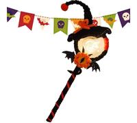 Fuzzy Nettoyeur de pipes - Bâtonnets de bricolage pour Halloween à tourner et à façonner, matériaux artistiques créatifs flexibles faits à la main pour Halloween, chambre, école, maison, salle de