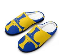 Fuzzy Pantoufles Drapeau Du Comté De Durham Slippers XL