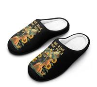 Fuzzy Pantoufles Soyez Bienveillant Envers Votre Esprit Slippers S
