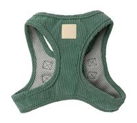 FuzzYard Life Harnais pour Chien en Velours côtelé Vert myrte Taille L