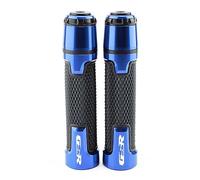 FVDHASVDO 7/8" 22mm Poignées Moto pour Suzuki GSR600 06-11/GSR750 11-16 GSR 600/750 Moto 7/8 ''22mm Poignée Poignées De Guidon Main Barre Poignée Extrémités Curseur(Blue6)