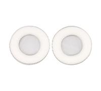 FVDPWYE Coussinets de rechange universels pour casque avec housse en éponge douce Motif donut Mousse à mémoire de forme Convient pour un usage quotidien Blanc 100 mm