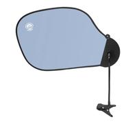 FVDPWYE Écran de confidentialité pliable pour bureau, écran de protection contre la lumière pour bureau, lieu de travail, bibliothèque, bleu