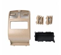 FVDPWYE Panneau Ventilation Rangement Intégré Grille D'aération Console Centrale Arrière Soli èce pr Véhicule Conduite Quotidienne, Beige