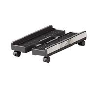 FVDPWYE Support pour Tour D'ordinateur, Rehausseur D'ordinateur Portable, Support pour Unité Centrale pour Jeux Vidéo et Domicile, Grain de Marbre Noir
