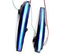 FVGOKMNA Clignotants Lampe Accessoires Pour Clignotants Dynamiques De Rétroviseur Compatible Avec Benz Pour Classe C W205 2015 2016 2017 2018(Blue)