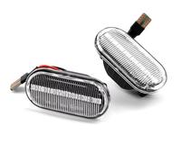 FVGOKMNA Clignotants Lampe Clignotant Latéral Répétiteur Compatible Avec Nissan Pour Versa 2004-2011 OEM 26160-AX00A(White)