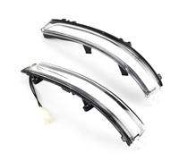 FVGOKMNA Clignotants Lampe Clignotants Dynamiques Feux De Position Latéraux Clignotants Séquentiels Compatible Avec VW Pour Passat B7 2012 2013 2014 2015(White)