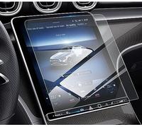 FVGOKMNA Compatible avec Mercedes pour Benz GLC 2023 2024 Navigation écran LCD Film de Protection Autocollant Tableau de Bord Garde Voiture Navigation Verre trempé Voiture GPS Accessoire