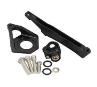FVGOKMNA Compatible avec Yamaha pour YZF-R6 2003 2004 2005 Kit De Support De Montage D'amortisseur De Stabilisateur De Direction De Moto Accessoires De Moto Stabilisateur(Black)