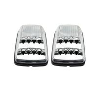 FVGOKMNA Flash Feux d'urgence Compatible avec Benz pour Classe G W463 G500 G55 AMG G550, Clignotant D'aile Avant De Voiture, Feu d'angle(Clear Lens)