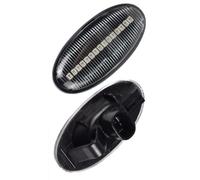 FVGOKMNA Flash Feux d'Urgence Compatible Avec Mazda 2 Pour DY 2003-2007 Pour DE/DH 2007-2014 Feu De Position Latéral Dynamic Feux De Signalisation Latéraux Clignotant Répéteur Clignotant(White)