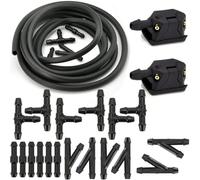 FVGOKMNA Gicleur Lave Glace Compatible avec Fiat pour Ducato Van pour Motor Home 244 250 290 1990-2024 Pulvérisateur De Buse De Lave-Glace(25Pcs)