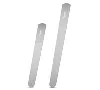 FVION Lime à Ongles Professionnelle en metal saphir, Limes pour Ongles Naturel, Double Face Lime a Ongles diamant Diamant Outils de Manucure Pédicure