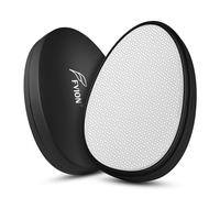 FVION Nano Épilateur en Cristal | Outil d'épilation sans Douleur, Gomme Epilatoire pour Femmes et Hommes, Epilatoire Efficace pour le dos, les bras et les jambes (Noir)