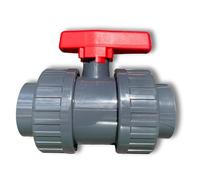 FVLFIL Cepex Robinet à boisseau sphérique en PVC 2 voies 50 mm