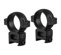 FVMECA 2pcs 30mm Lunette Optique Bague de Fixation Double Clou siège 20mm Rail 55mm Hauteur