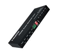 FVMECA Commutateur Auto HDMI 4x1 4K 30Hz Commutation sans Interruption Répond Aux Besoins De Programme TV Entretien Discours Expérience Concours Cours Scolaires