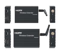 FVMECA Extendeur sans Fil HDMI 200M Utilise Modules 5G Prend en Charge HDCP1 3 Jusqu'à 1920x1080p 60Hz
