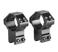 FVMECA Paire d'anneaux de Fixation de Lunettes de visée 30mm Support de visée Optique 11mm Rail 25mm Hauteur de Selle