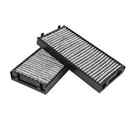 Fvoagaou Lot de 2 filtres à air d'habitacle de voiture pour X5 E70 2007-2015 X6 E71 E72 2008-2010 64316945586 64316945585 CU2941-2