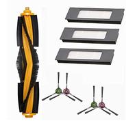 Fvoagaou Pièces de rechange pour aspirateur robot OZMO 920/950/T5/T8/T8/N8 Pro+ Brosses filtrantes Hepa