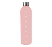 FVPKYUR 1000ML 27,5x7,5cm Bouteille D'eau Dégradée, Bouteille D'eau De Motivation, Bouteille D'eau De Sport, Gourdes Sport Avec Marqueur De Temps Pour Courir Pour Gym, Sport Et Voyages